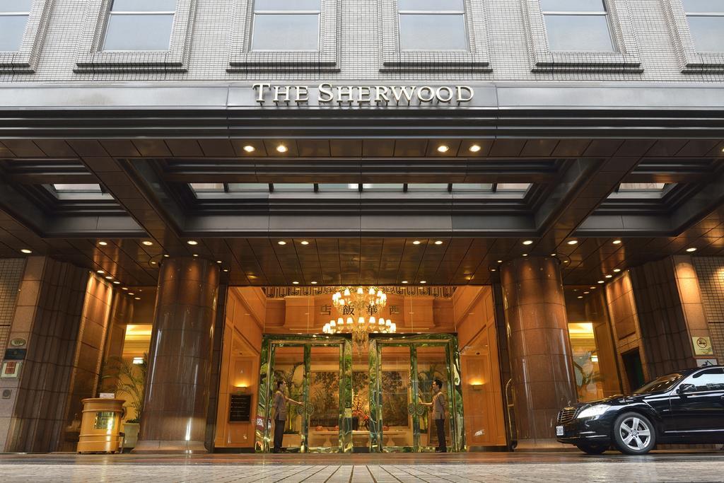 The Sherwood Taipeh Exterior foto The entrance of The Sherwood